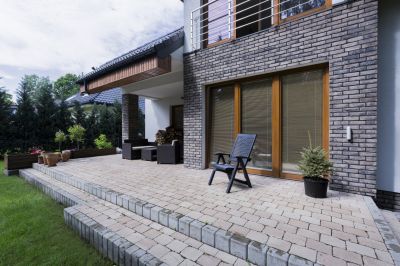 Brick Paver Patio Installation