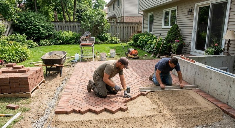 Brick Pavers Installation